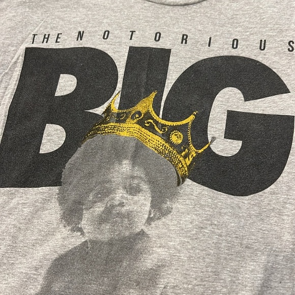 Notorious BIG Biggie Smalls T-Shirt Like new condition worn once - PRICE TO SELL - Picture 3 of 4